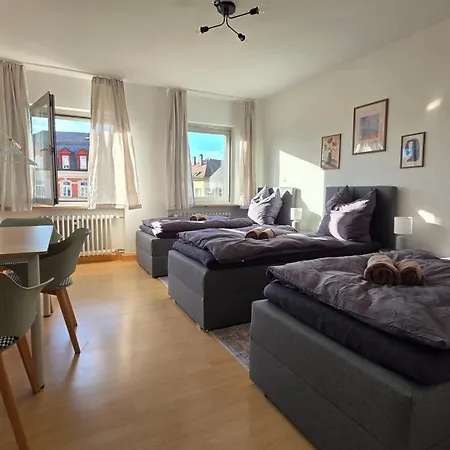 Monteurunterkunft Zentrum - Wlan, Balkon, Waschmaschine Bamberg