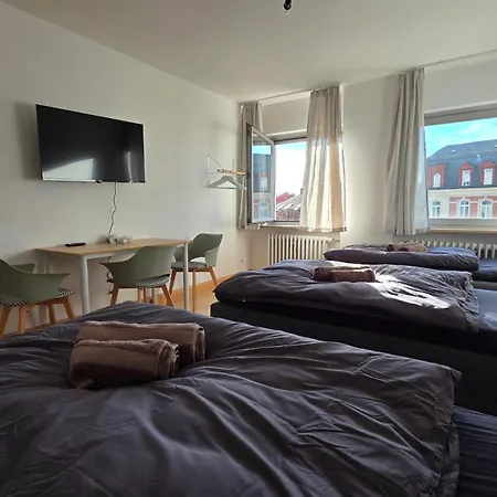 Monteurunterkunft Zentrum - Wlan, Balkon, Waschmaschine 3* Bamberg